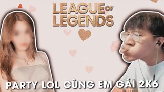 ANH EM REFUND PARTY LOL CÙNG EM GÁI 2K6 GÁNH CẢ TEAM | NHISM LOL