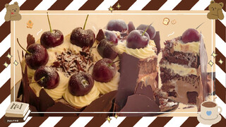 [Makanan] Cara Membuat Kue Tar Ceri Black Forest