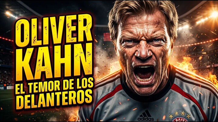 Oliver Kahn, el terror de los delanteros