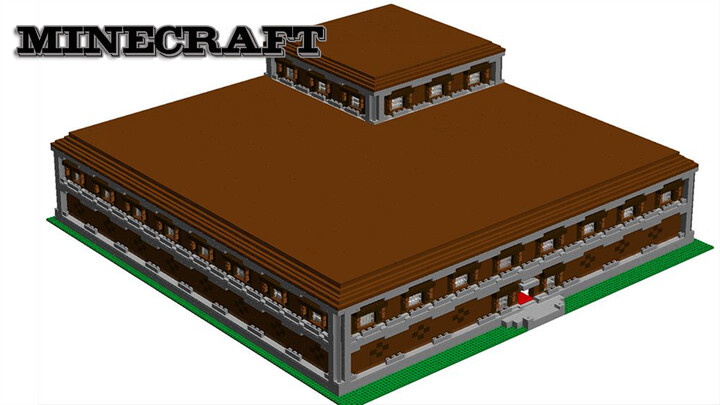 Khôi phục ngôi nhà trong "Minecraft" bằng Lego