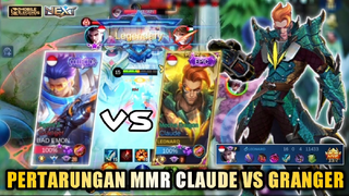 LEONARD GLOBAL CLAUDE VS TOP STREET GRANGER!! AUTO PAKAI MODE AGGRESSIVE GAMING! | MOBILE LEGENDS