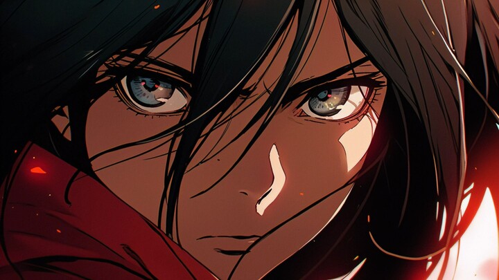 Attack on Titan [Wallpaper] Mikasa.part1