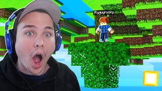 I Challenged my friends to UPSIDE DOWN Minecraft!