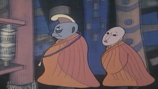 1991 Chinese old animation: Mongolian prince married 38 wives, believed in slander and burned 2 boys