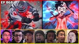 Katakuri Stabs Himself REACTION MASHUP | Conqueror's Haki Clash | One Piece Episode 868