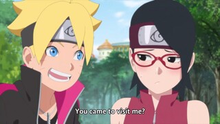 Sarada Gets Blushful When Boruto Approaches Her, Orochimaru Scares Iwabe Metal Lee And Denki