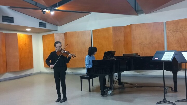 Meilin Alvarado Li - J. B. Accolay - Violin Concerto A Minor - 1st mov