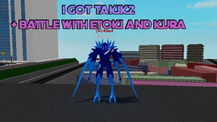 Roblox Ro - Ghoul | Getting TakiK2 | + Battle with EtoK1 and Kura!