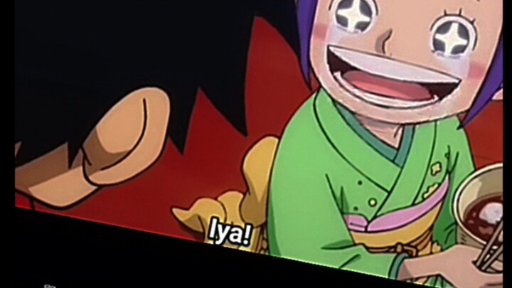 Luffy Mengetahui otama belum makan