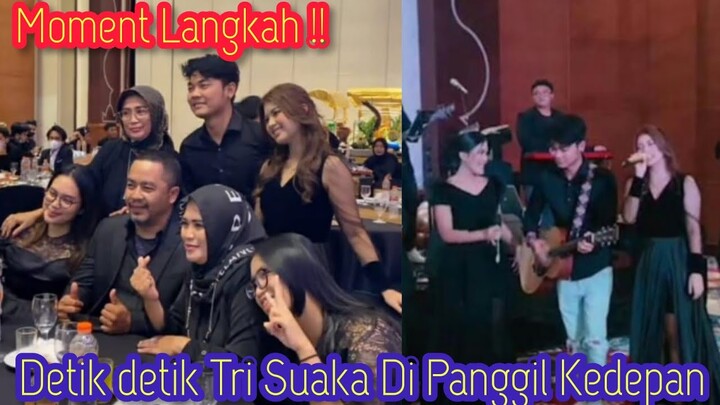 MOMENT DETIK DETIK TRI SUAKA MAJU KEDEPAN DAMPINGI NABILA ULTAH NADIA MAHARANI 😍 MOMENT LANGKAH !!