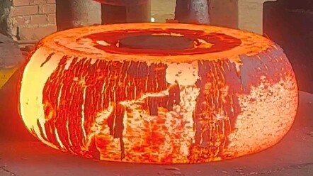 Forging can also have such a gentle side.