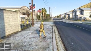 GTA 5 #6 Đoàn Xe Chở Tân Binh Quân Đội Bị Tấn Công Trước Doanh Trại _ Ngày Đầu T