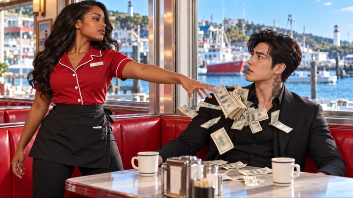 “I’ll Marry Whoever Refuses My Money” Korean Mafia Boss Vowed—Then a Black Waitress Returned His Tip