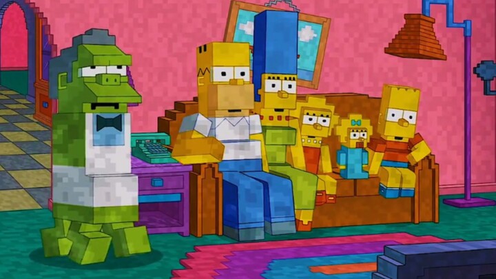 The latest episode of The Simpsons is released online: The Simpsons become game characters, Lao Mouz