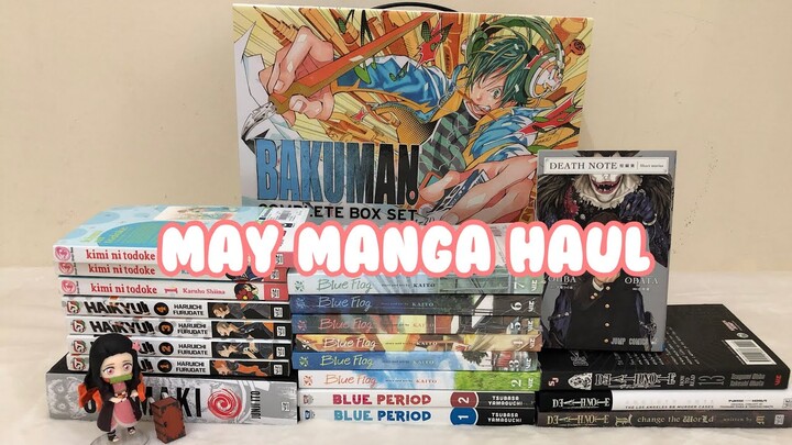 MANGA HAUL AND UNBOXING ✨📦📚|  40+ VOLUMES MAY 2021