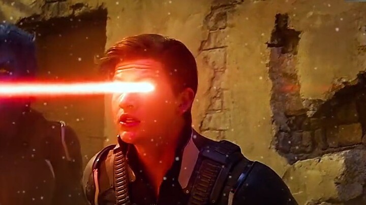It was mentioned in the comics that Scott's Cyclops is a channel connecting to another dimension, wi