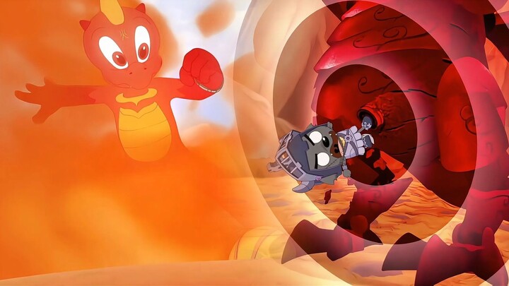 Pleasant Goat and Big Big Wolf: This is the value of the Wolf King. Uncle Wolf has trained the littl