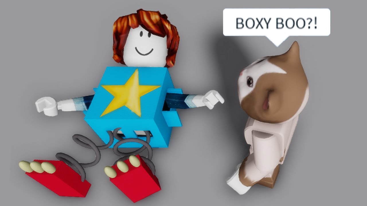 My drawing of Boxy Boo
