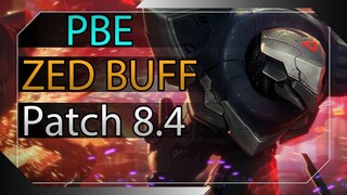 Buffed Zed Patch 8.4 Crazy Damage League of Legends