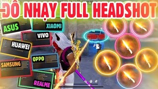 Free Fire | Độ Nhạy Và Nút Bắn Full HEADSHOT Của Oppo, Samsung, Vivo, Realme, Huawei, Xiaomi, Iphone