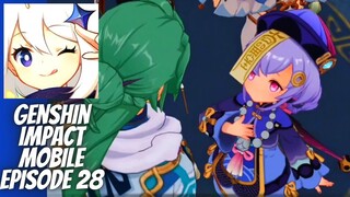 QIQI THE ZOMBIE MISTOOK A BEAST FOR COCONUT MILK? - GENSHIN IMPACT MOBILE - STORY MODE - PART 28