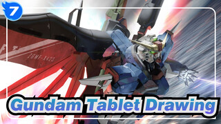 [Gundam Tablet Drawing] SEED, Fate Is Nap-of-the-earth / Photoshop_7