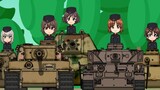 [สาวปกัน! ซิ่งแทงค์] Hessen Peak School Anthem Phase 3 - Armored Soldiers March