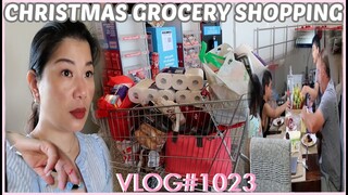 GROCERY SHOPPING PARA SA CHRISTMAS AT NAMILI RIN SA FILIPINO PERO INIWAN YUNG IBA  NAGKASUGAT PA