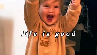 "Life has to go on, right? Be happy."
