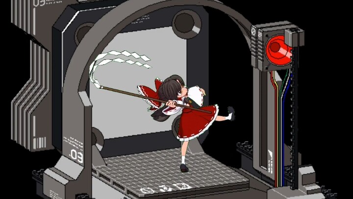 เรย์มุเต้นบนเครื่องจักรสุดสนุก