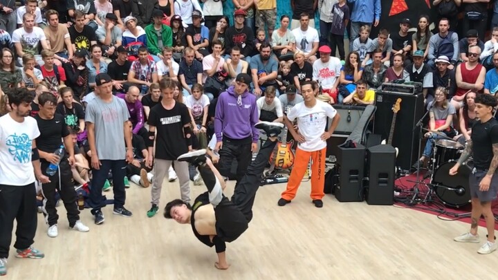 Russia International Breaking Competition: Chinese B-boy HR Haoran Wins the Championship! Congrats!