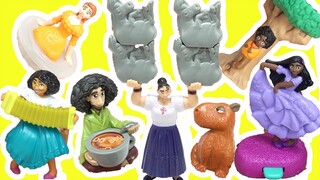 Disney Encanto Mirabel, Luisa, Isabela Transform into McDonalds Happy Meal Toys at Madrigal House