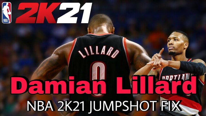 NBA 2K21 - DAMIAN LILLARD JUMPSHOT FIX *ACCURATE*