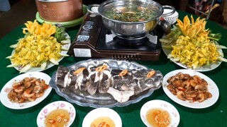 Canh Chua Cá Lăng Bông Điên Điển Bữa Cơm Ấm Áp Bên Gia Đình| TKQ & Family T427