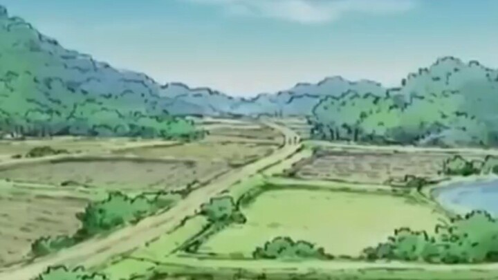 Doraemon bahagia sekali