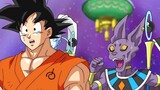 Goku and Hit, just one look, the God of Destruction across the universe, actually scared to pee
