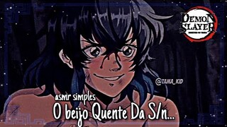 [ASMR] O Primeiro Beij0 De vocês...🐗💕 || Inosuke • ASMR SIMPLES