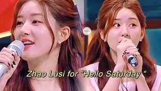 [Preview] Zhao Lusi as a guest for “Hello Saturday “(Hi6) next week