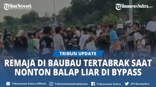 Nonton Balap Liar, Remaja Tertabrak Hendak Menyebrang di Bypass Baubau Sultra