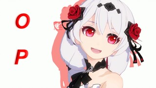 [Honkai Impact 3] Operasi anime! Siklus Cinta Cahaya Bulan dan Kapten [MMD & Tulisan Tangan]