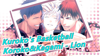 [Kuroko's Basketball/MAD Gambaran Tangan] Koroko&Kagami - Lion