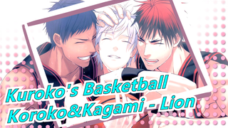 [Kuroko's Basketball/Hand Drawn MAD] Koroko&Kagami - Lion