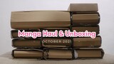 October 2021 | Manga haul & unboxing