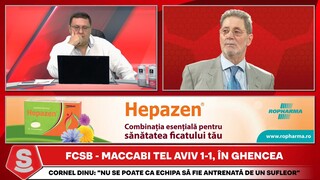 Cornel Dinu, NECRUTATOR! DA cu Gigi Becali DE PAMANT dupa FCSB - Maccabi Tel Aviv 1-1