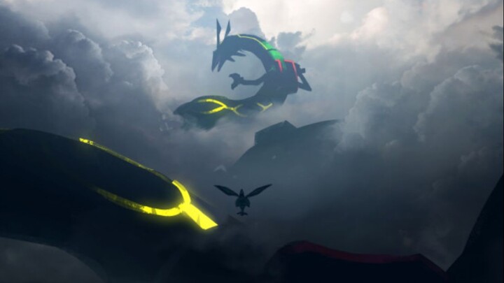 Rayquaza trong <Hoopa Và Cuộc Chiến Pokemon Huyền Thoại>|<Move up>