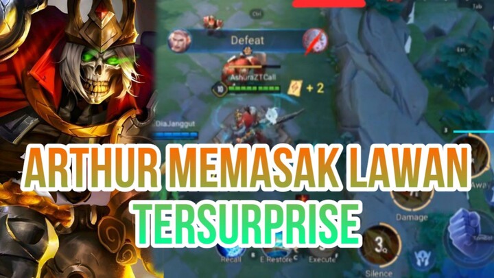 ARTHUR MEMASAK LAWAN TERSURPRISE