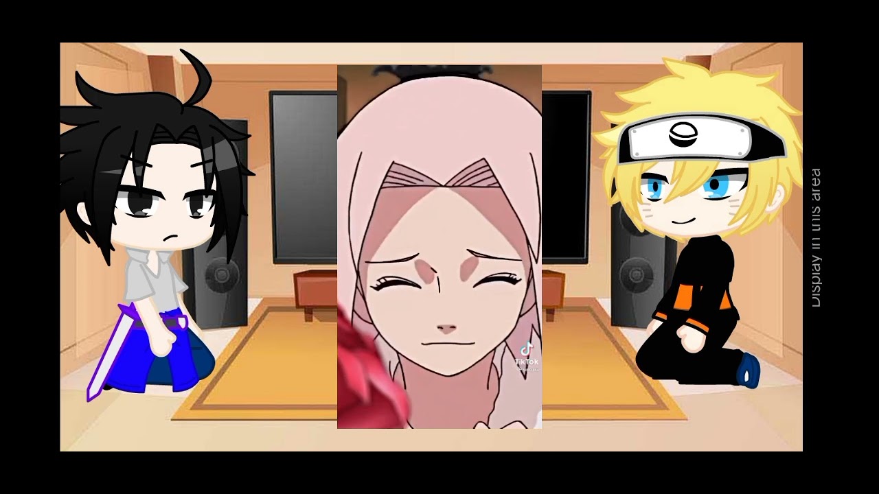 Naruto, Sasuke and Sakura react to Sarada // Naruto Shippuden // Short //  Sasusaku //Part 1/2 - Bilibili