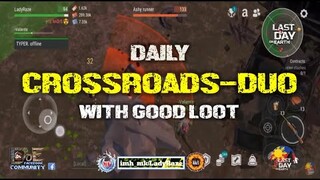 "CROSSROADS-DUO" daily with my TYPER. (searching for rare items) - Last Day On Earth: Survival