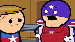 "Cyanide Happy Show" black humor brain hole animation - the stupid problems Xiaoqi encountered