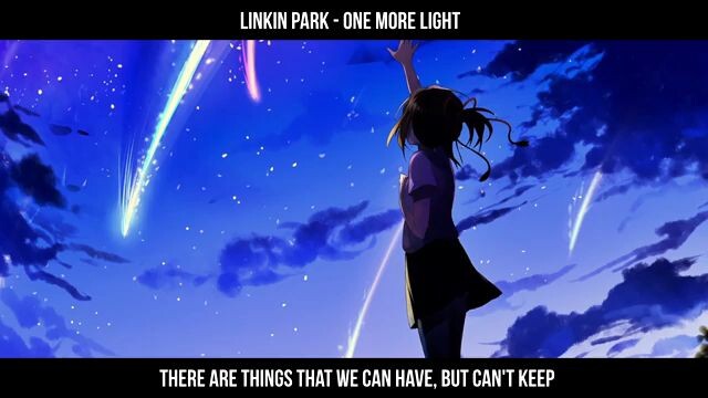Nightcore - One More Light (Lyrics)